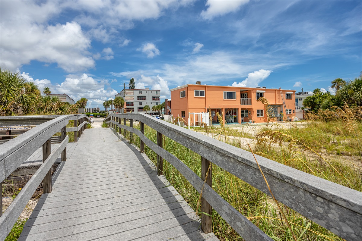 Public Walk way to the beach
