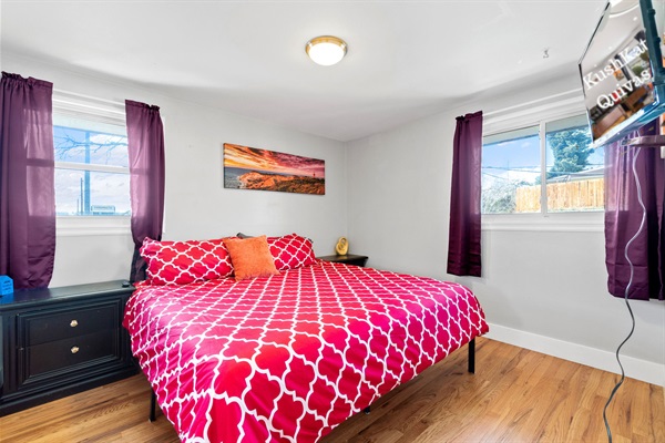 King-Size Comfort with Roku TV