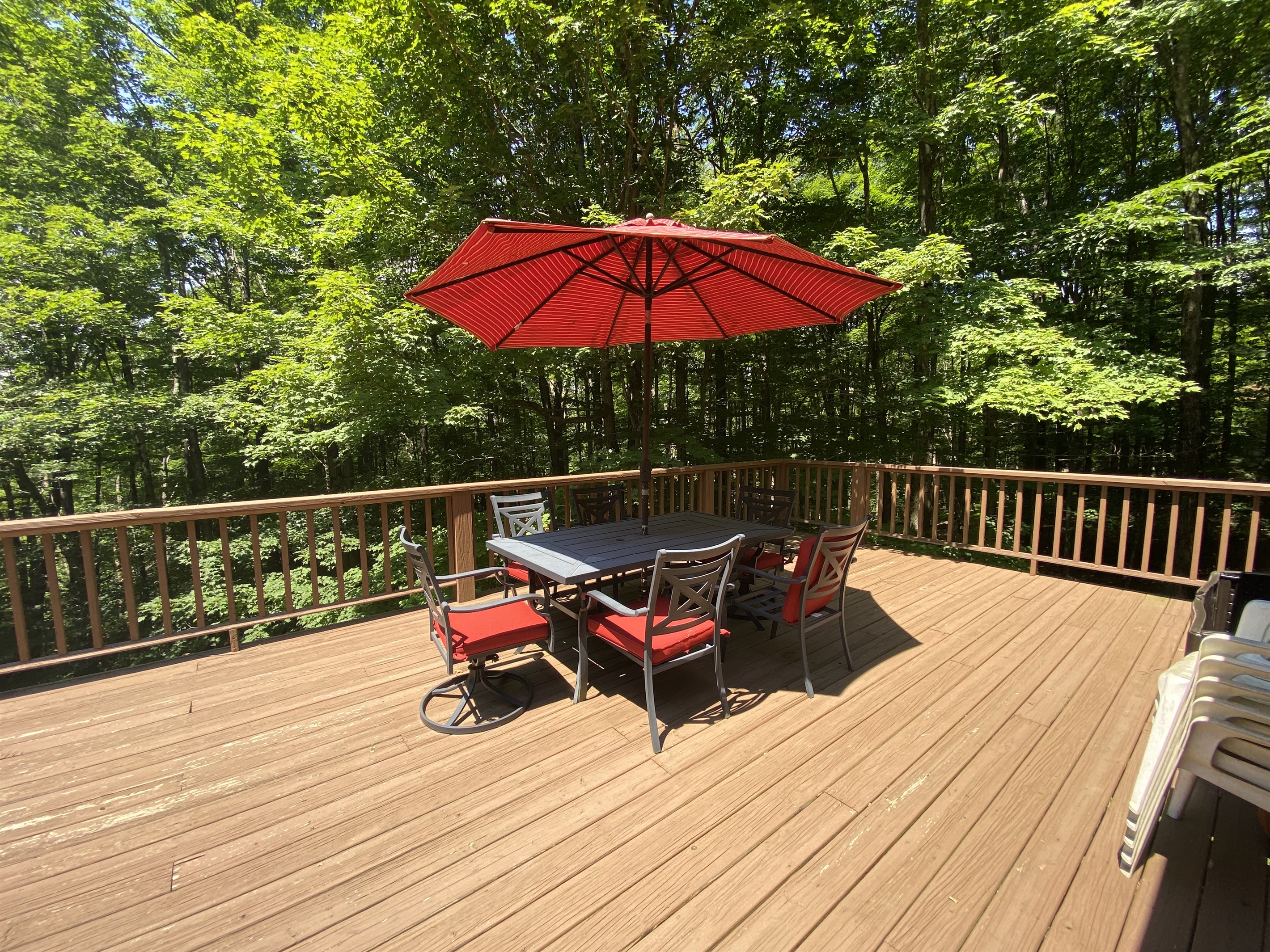 Deck with a grill coming soon!