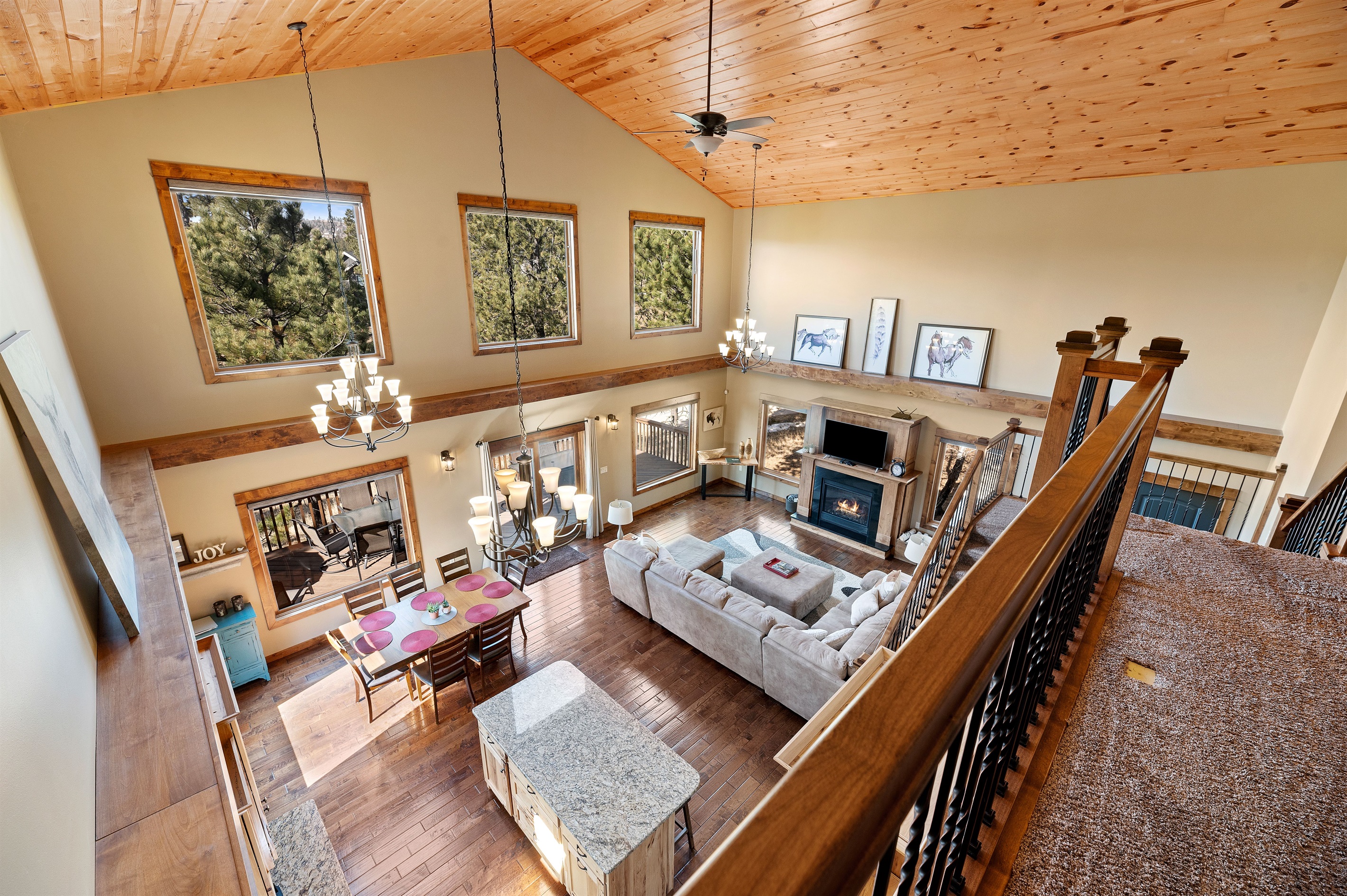 View of the main living