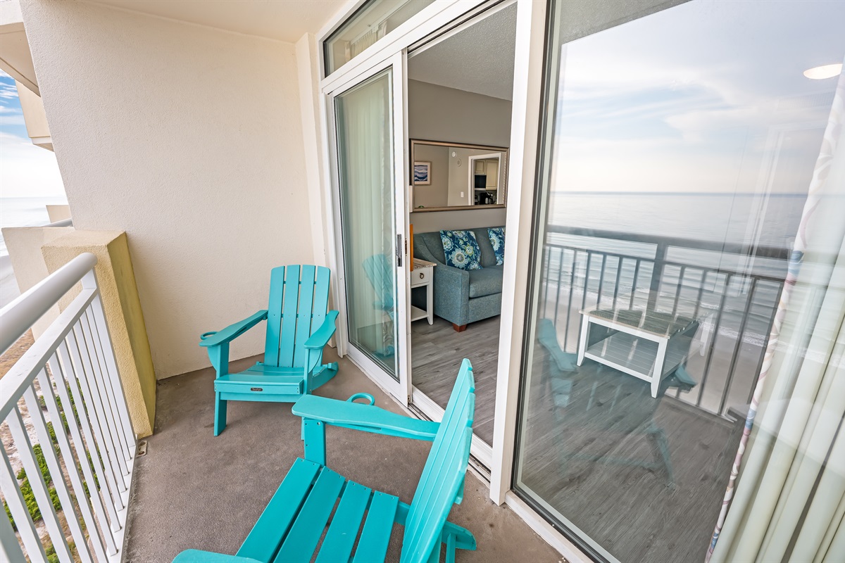 Amazing View from the Balcony!