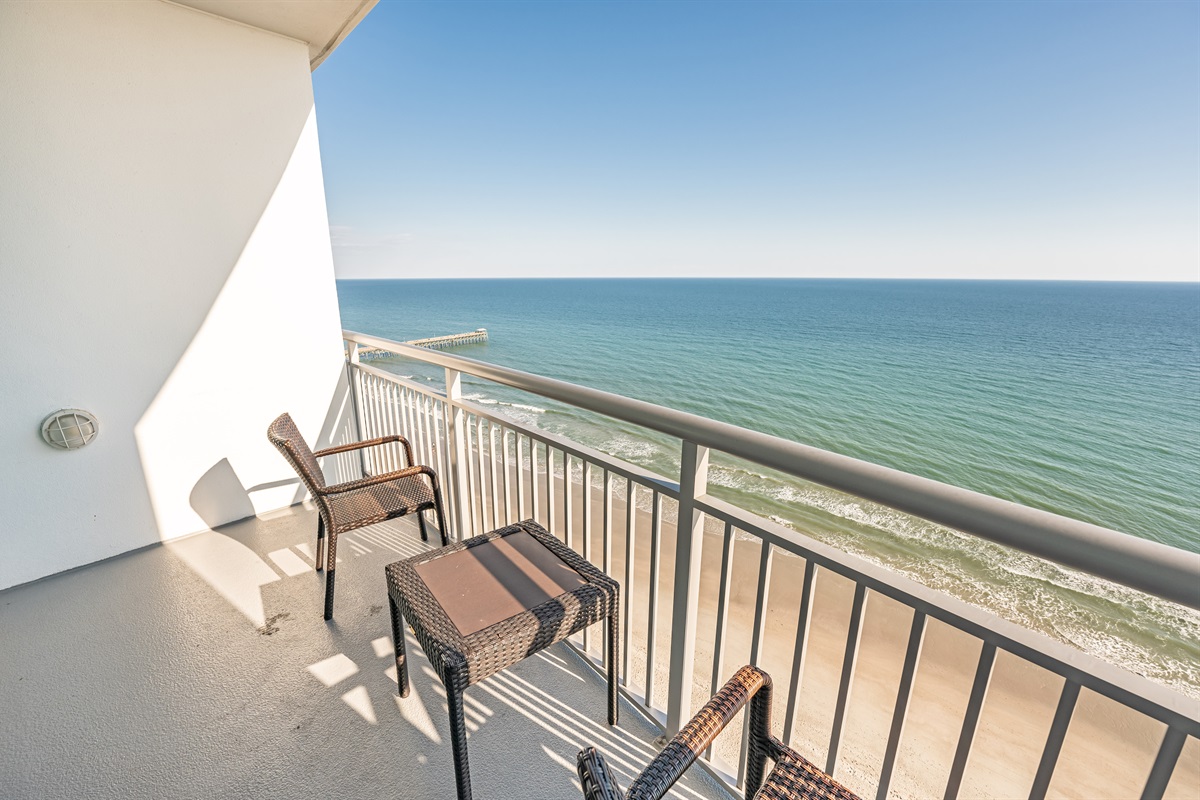 Breathtaking Views from Balcony!