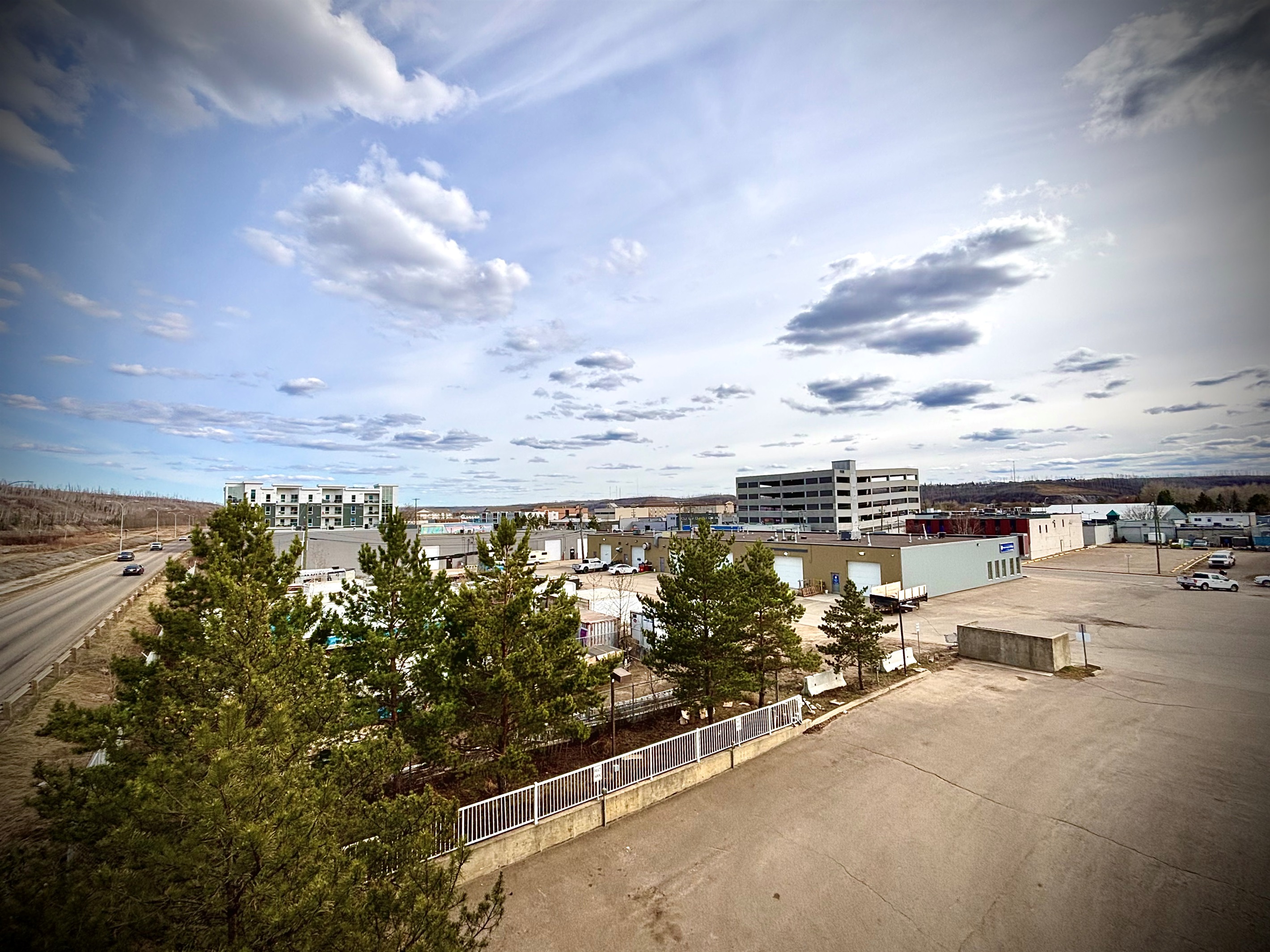 South view from balcony