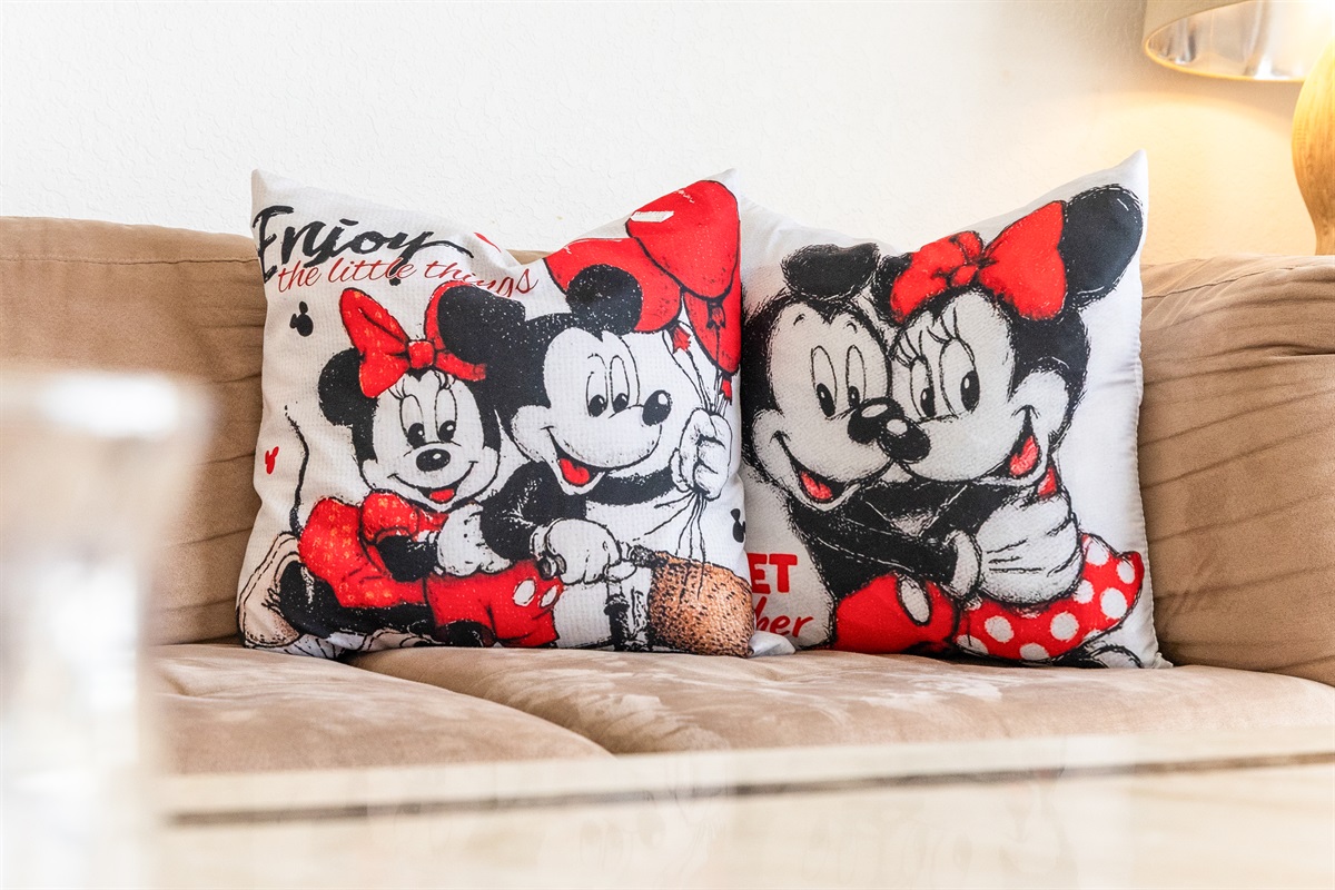 Fun Mickey decor throughout the villa!