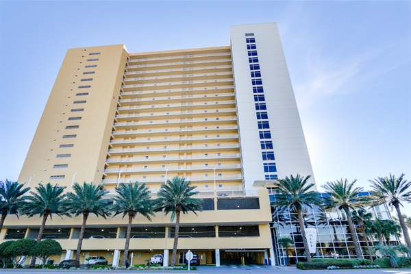 Front of Sterling Reef Resort