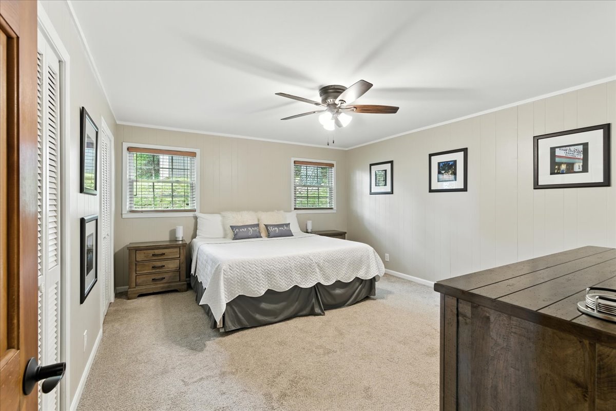 The spacious king suite offers a comfortable retreat with plenty of room to relax and unwind.