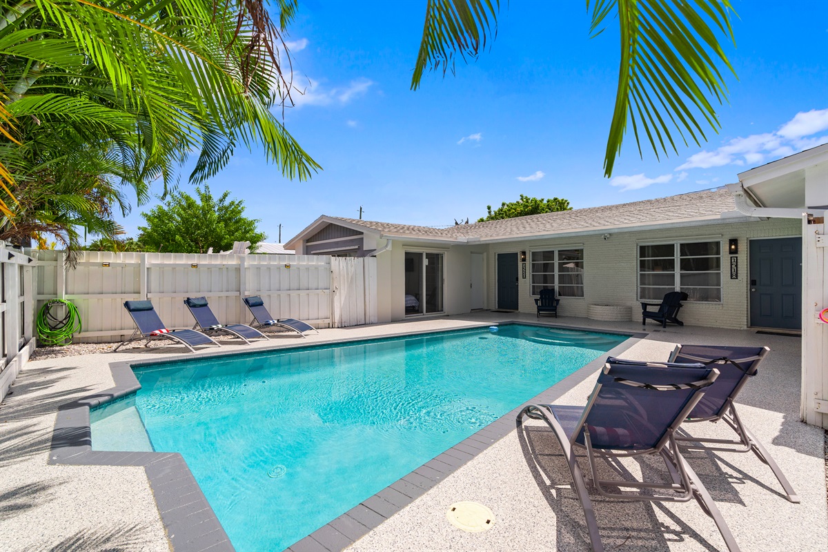 Relax by your Private Fenced in Pool! 