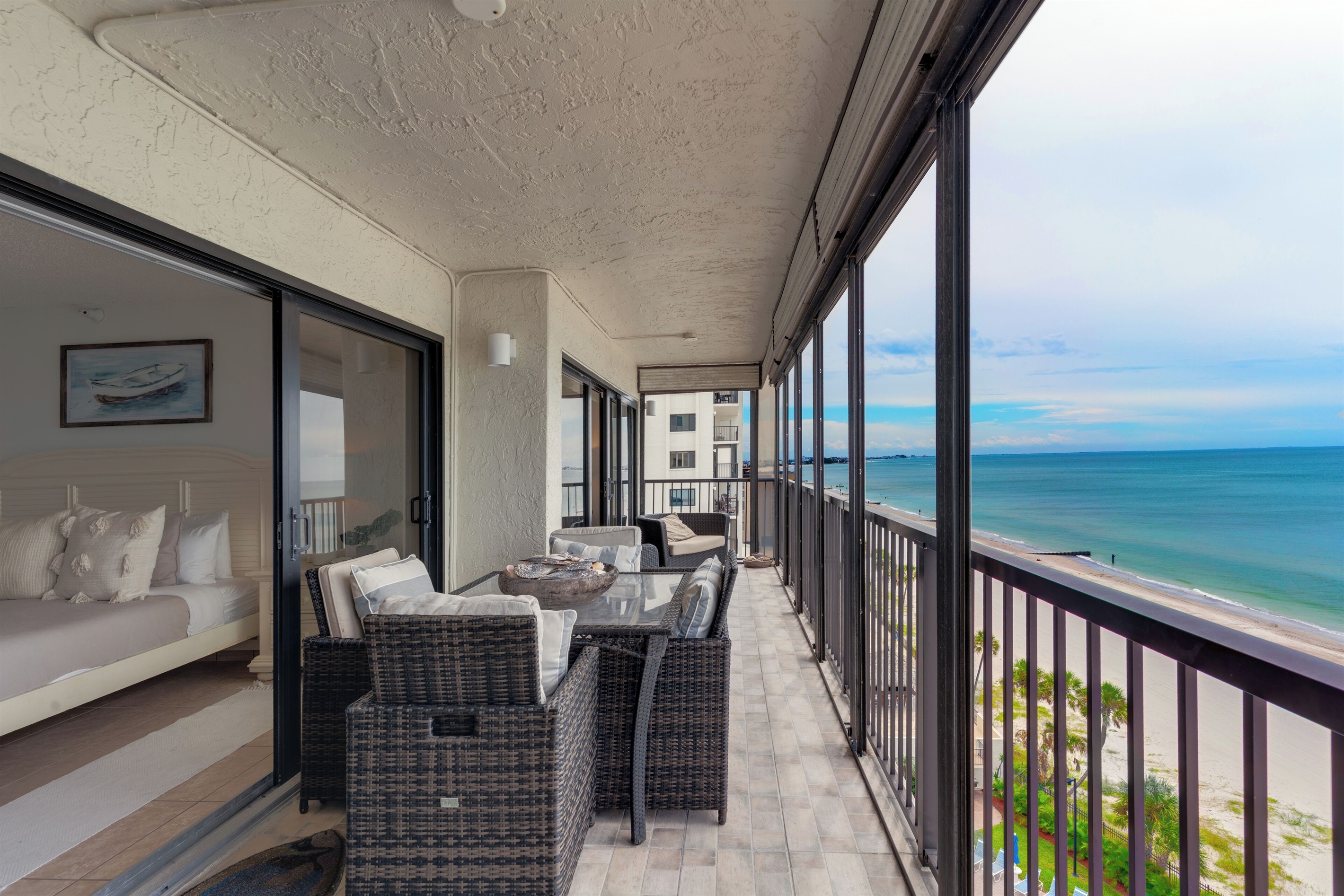 You can see all the way to St. Pete Beach from here!