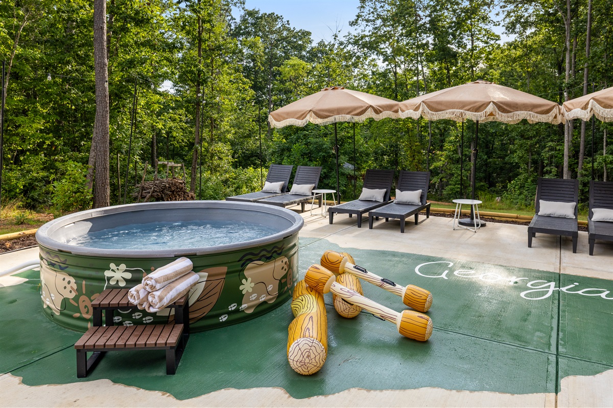 A moment of stillness, a touch of sun, and the quiet luxury of having it all to yourself.

