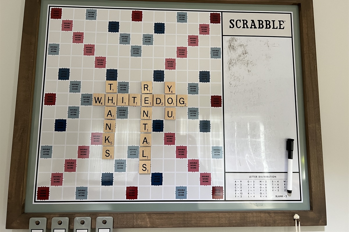 Family Scrabble Board