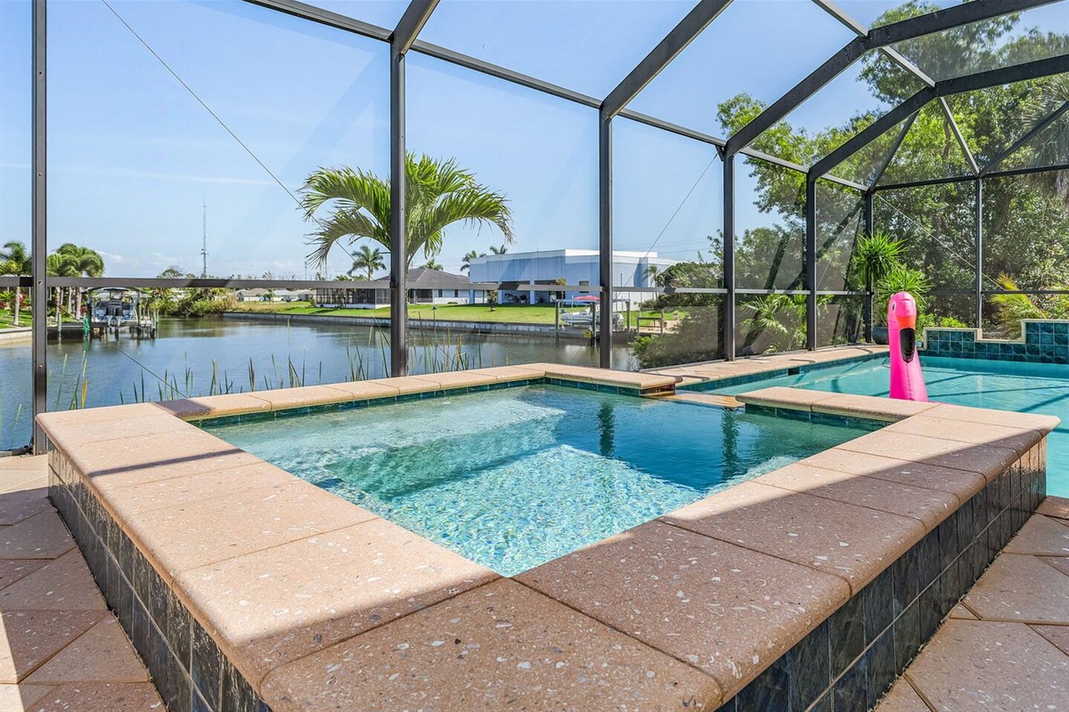 Experience the breathtaking water view while basking in the sun!