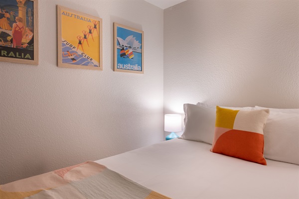 This bedroom has an office/desk so if you value privacy to work a little during your trip, this would be a great choice