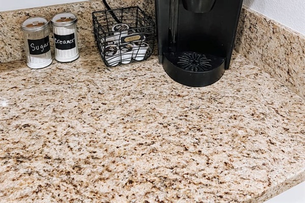 Kitchen coffee station