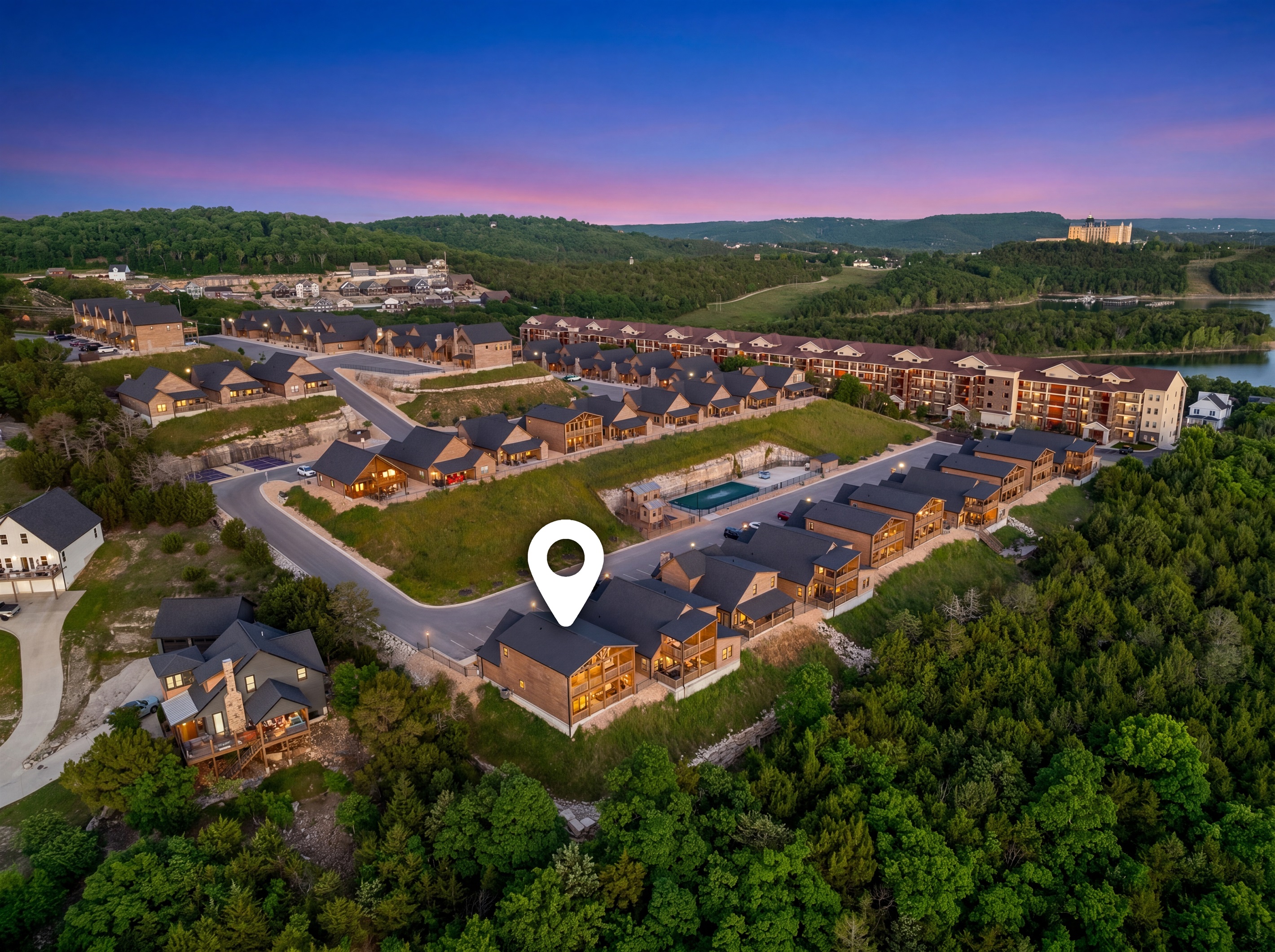 Close to the Summer Bay amenities- the pool and playground are across the street and the pickleball court is just up the road.