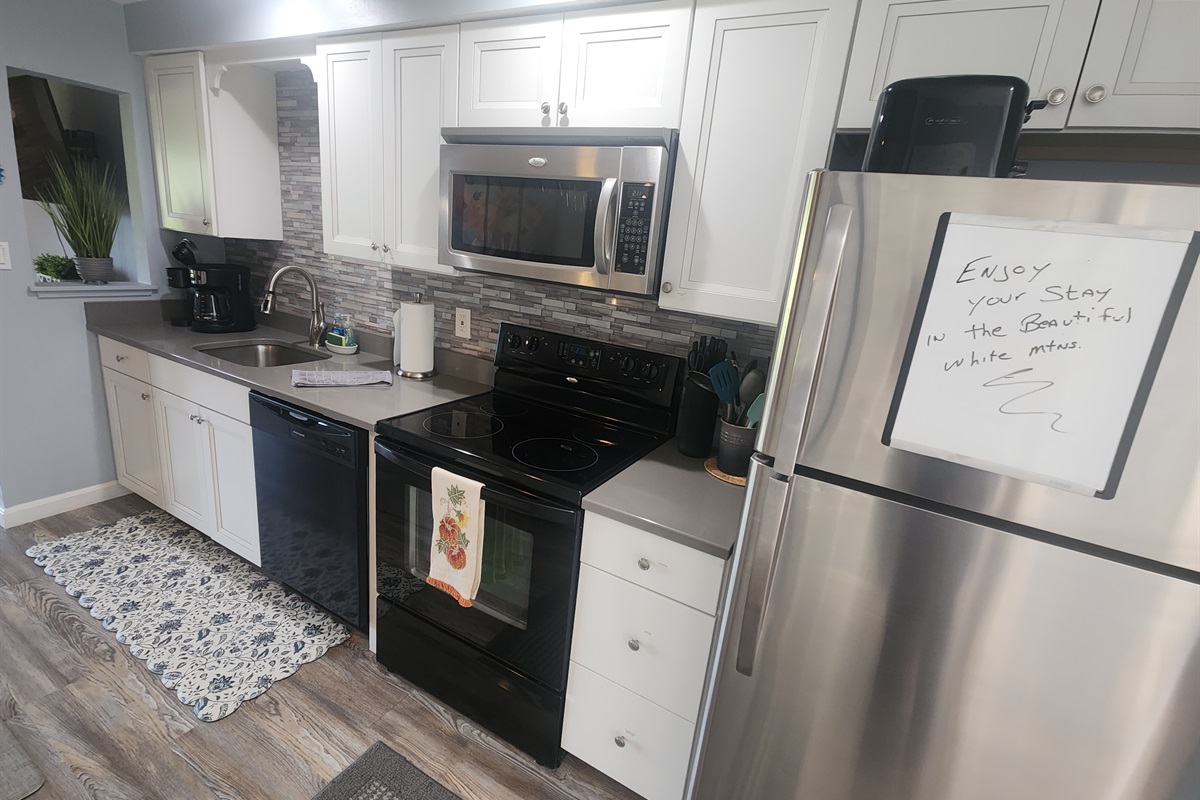Fully Stocked Kitchen