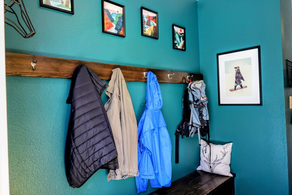 Entry Foyer #1, lots of room for coats and shoes