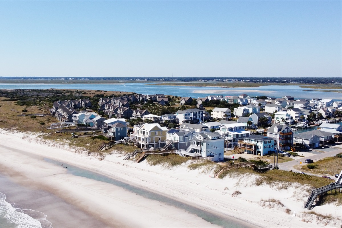Located near South Topsail Preserve, "The Point"