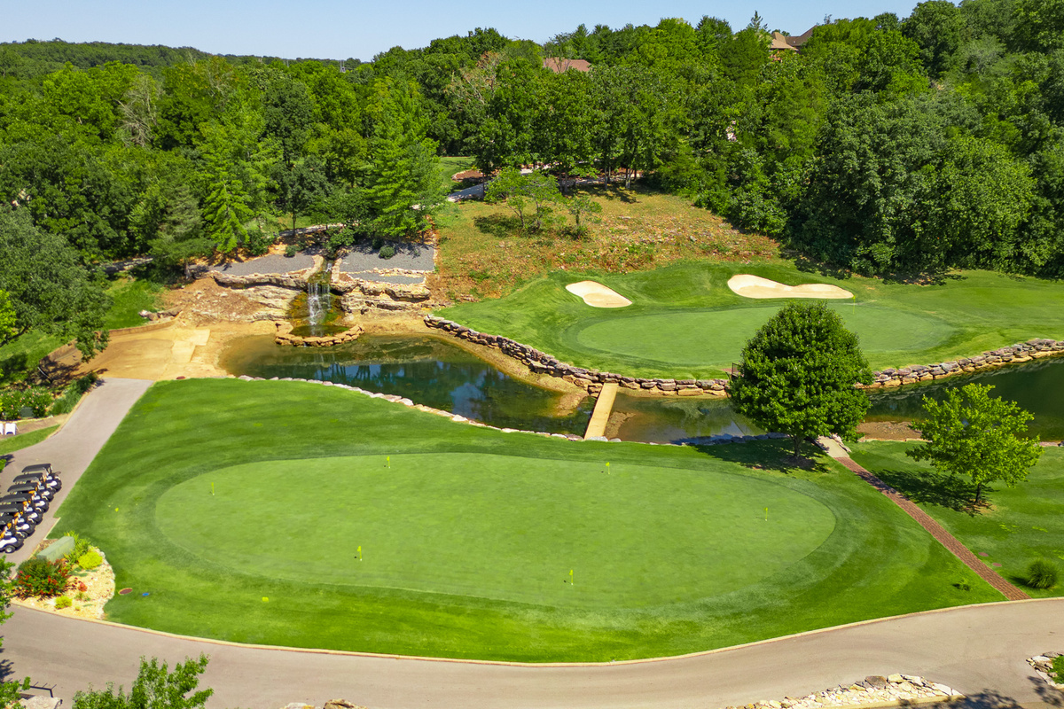 Spend the morning on the golf course, then come home to relax at your own private cabin in the heart of the Ozarks.