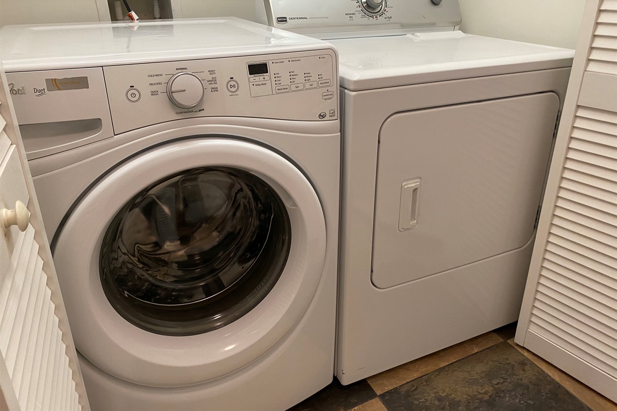 Laundry closet