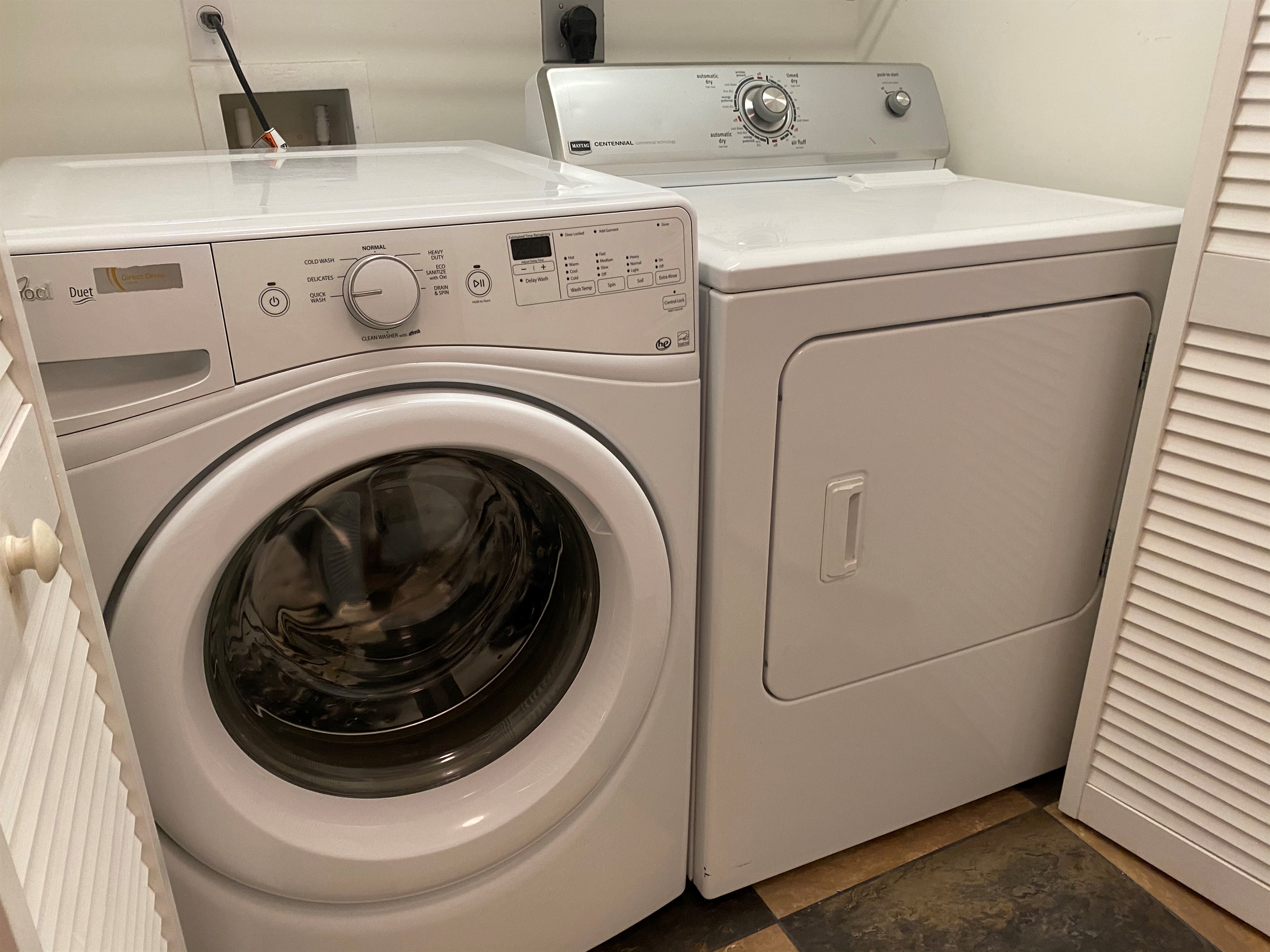 Laundry closet