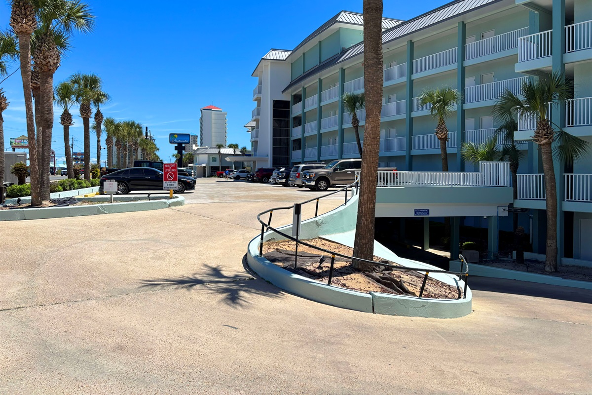 Front of Continental Condos