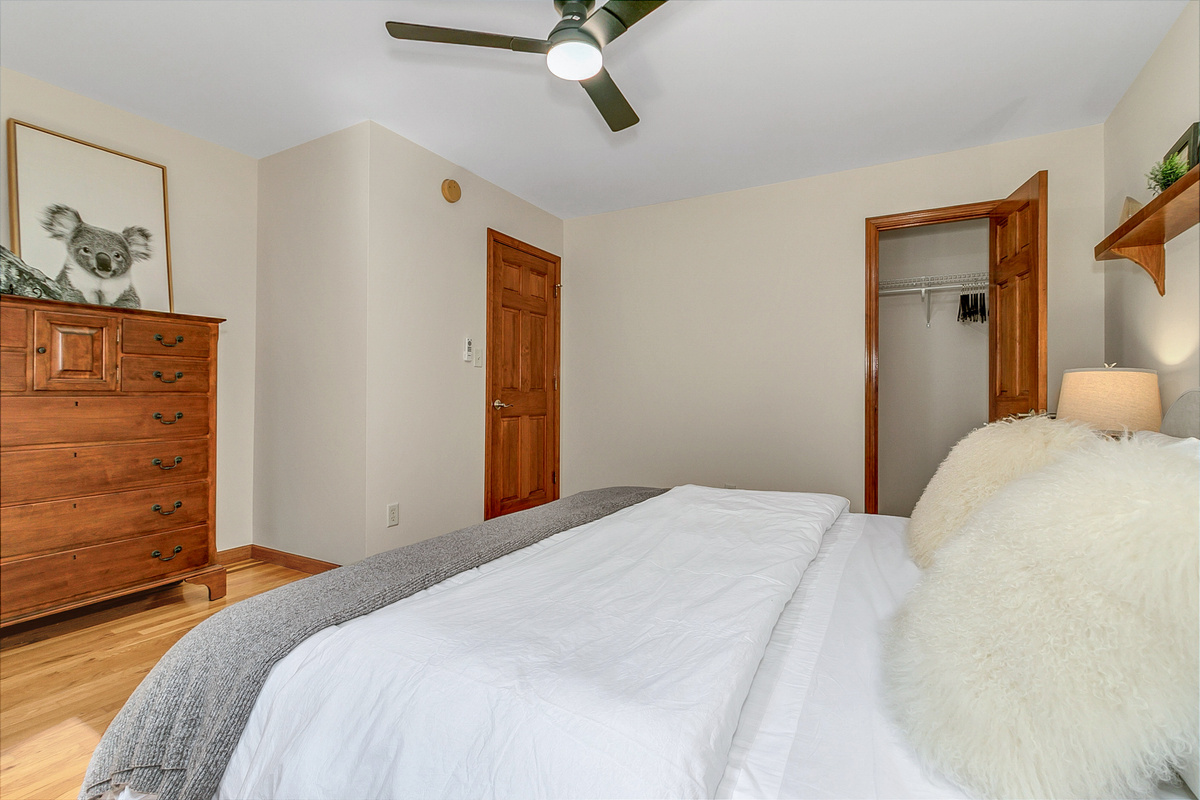 Main level Bedroom with King Bed