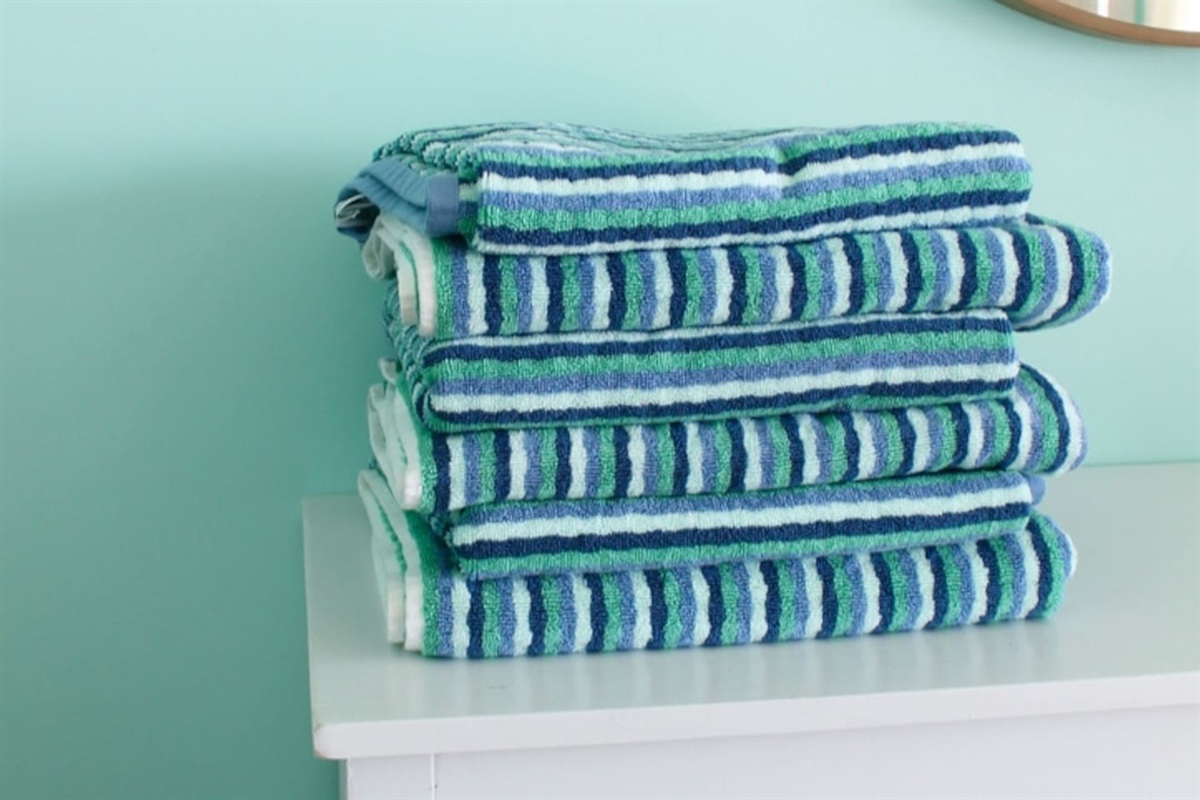 Beach towels provided for guests.