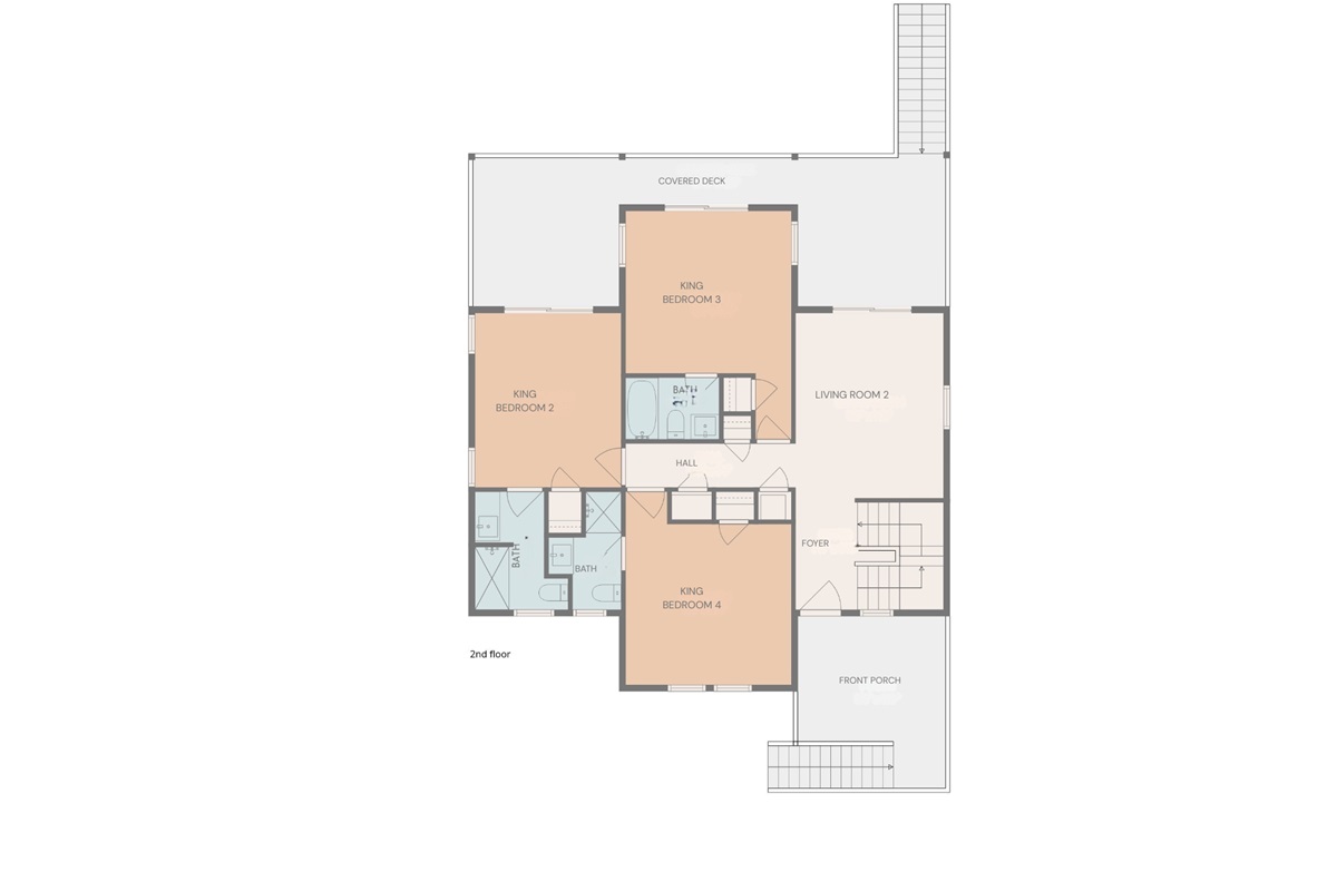 Mid- Level Floor Plan