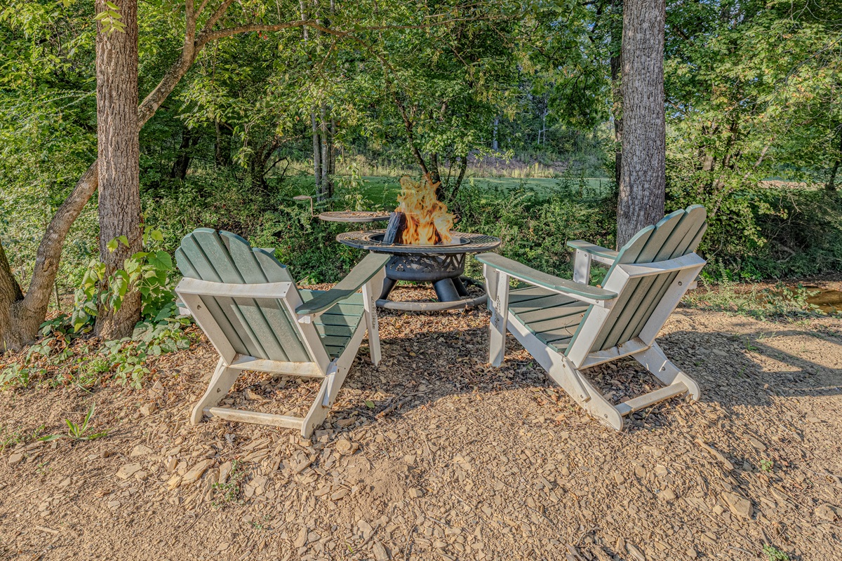 Smores and a creek...it does not get any better than this!
