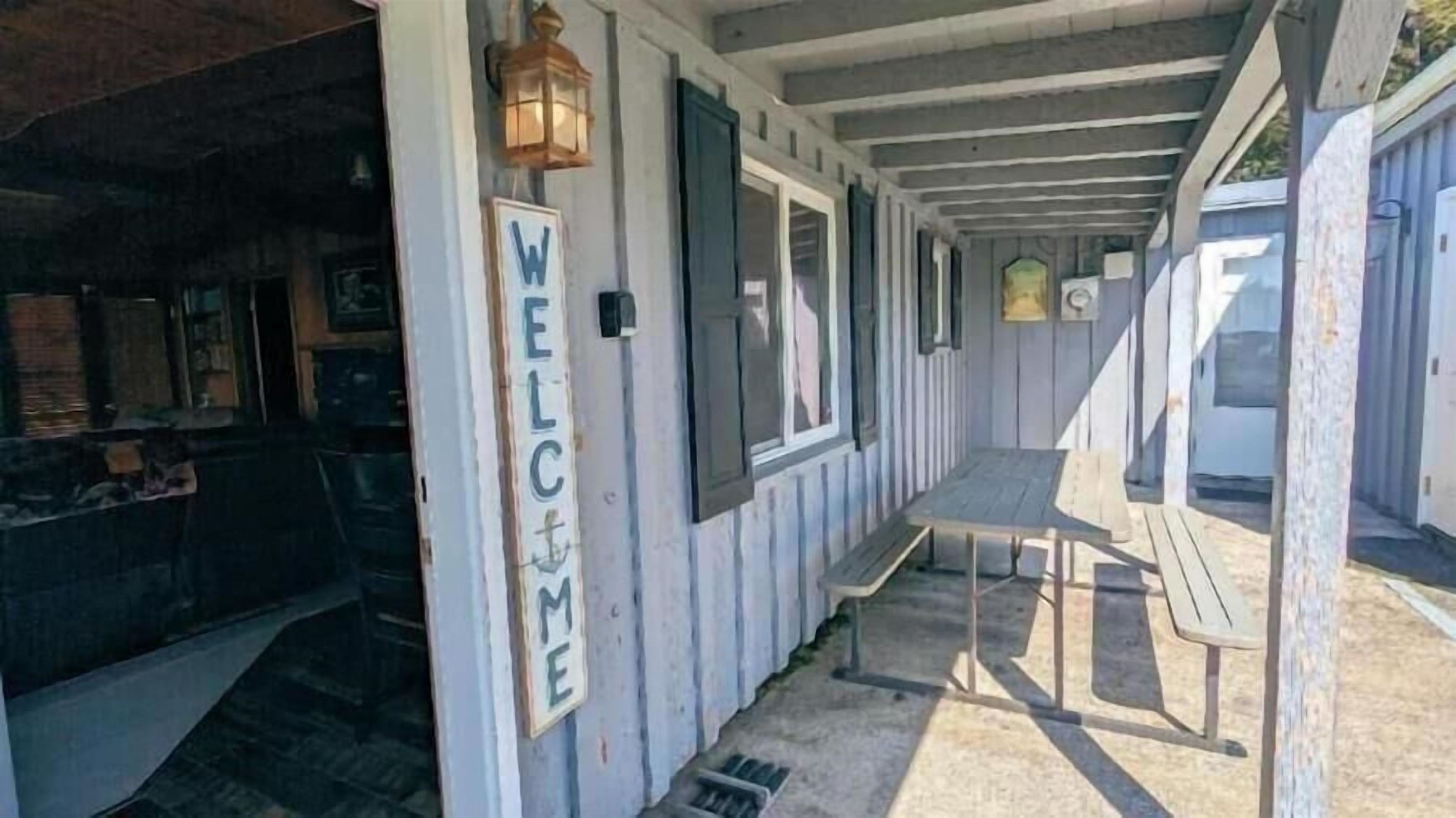 Picnic Table on the South side of the house 