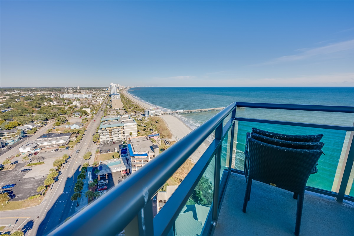 Amazing View from the Balcony!