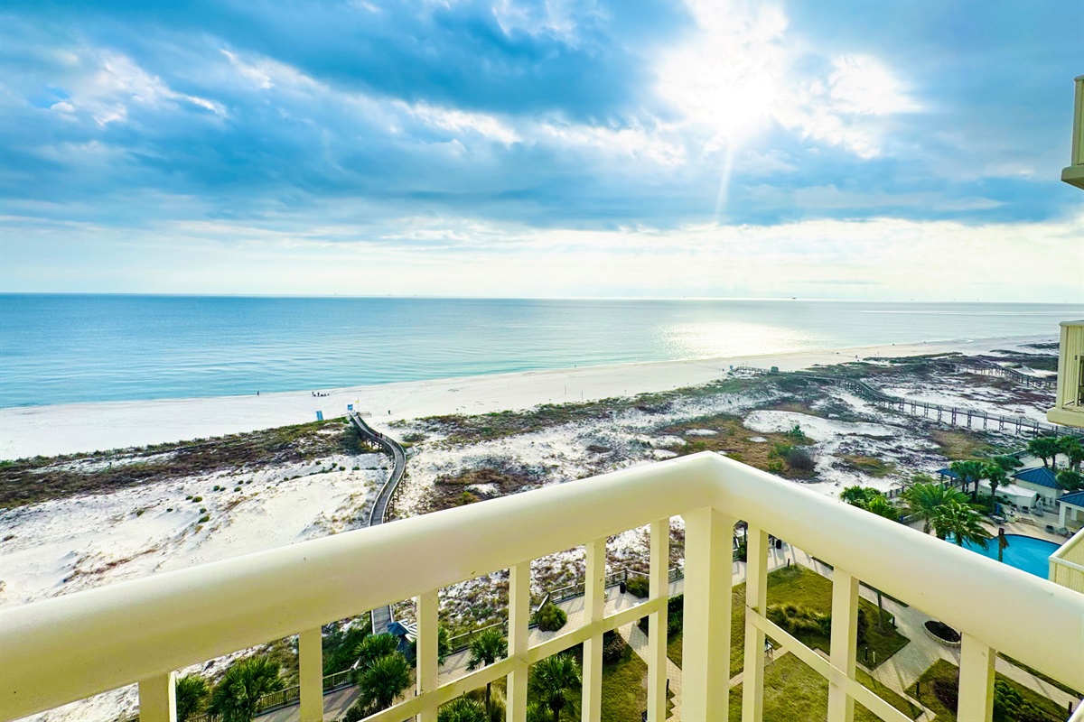 Magnificent views.  The sunsets are awesome, too!