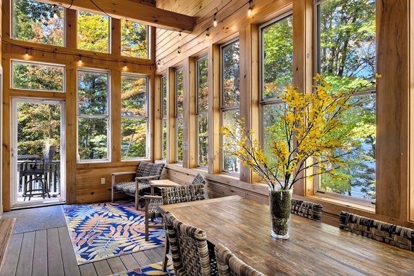 Sunroom in Main House