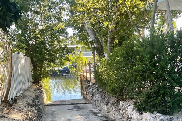 Ramp on Property