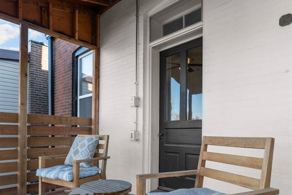 Sip you morning coffee from the balcony overlooking the back yard, right off the master suite.