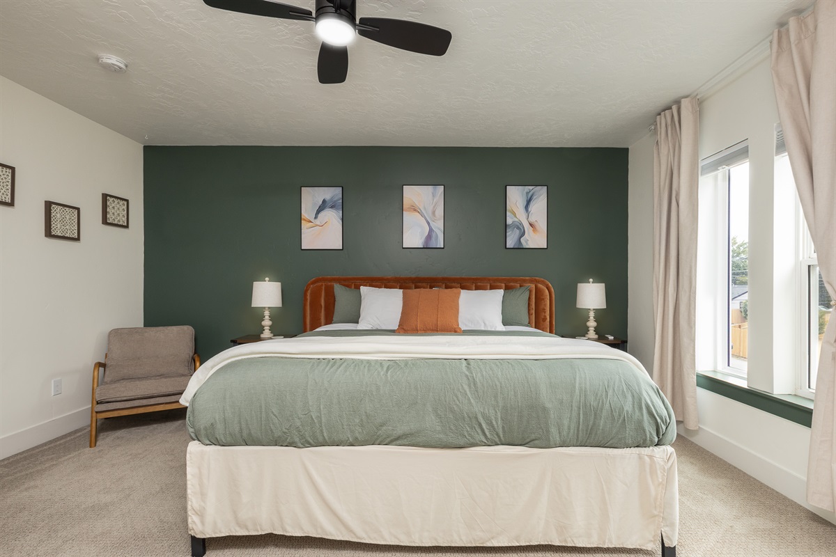 Back Master Bedroom