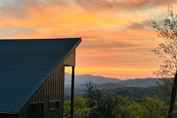 View from the driveway