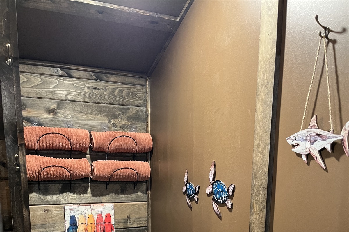 The loft floor bathroom