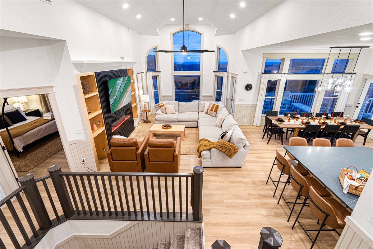 View from the ships watch loft