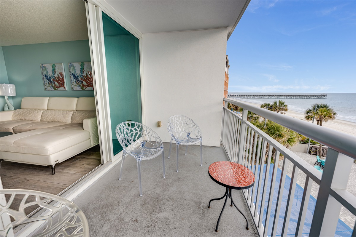 Breathtaking Views from Balcony!