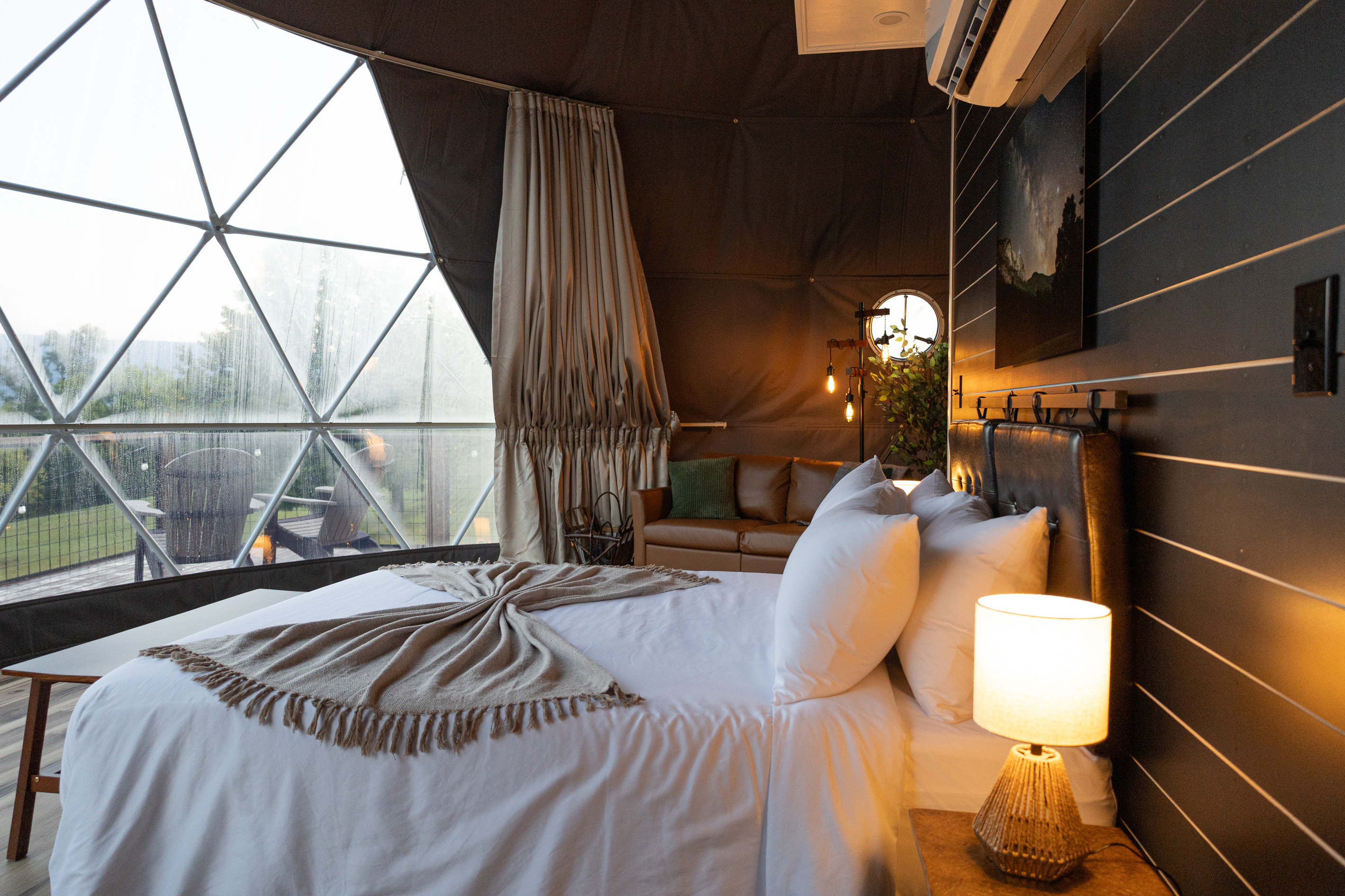 sleeping area