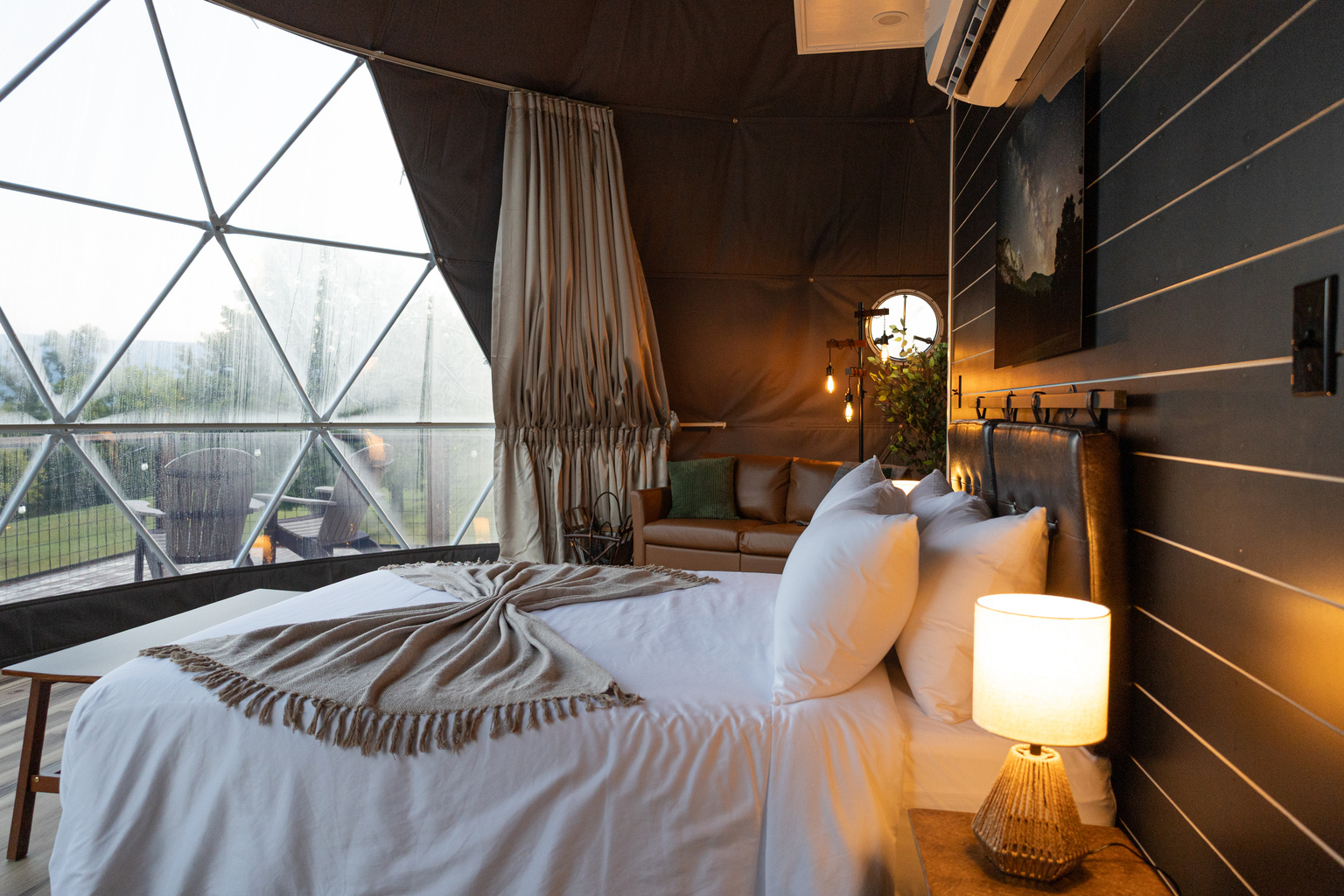 sleeping area
