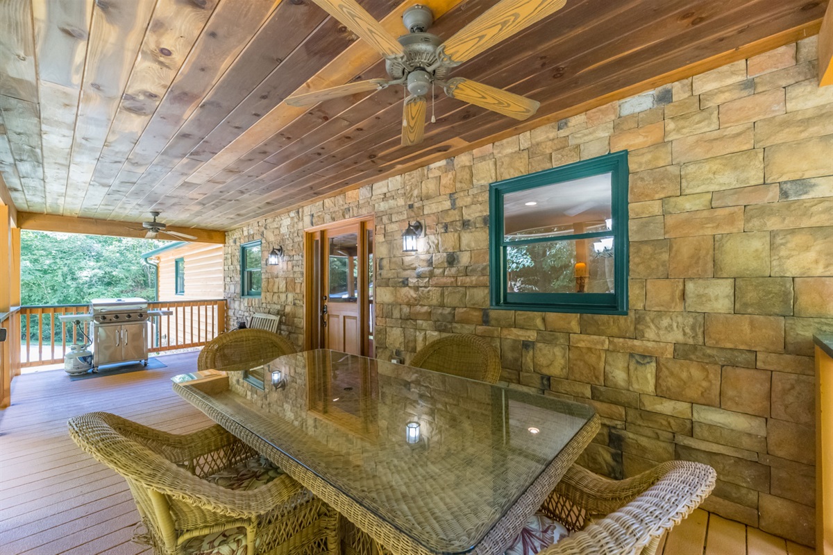 Cool Dining Porch