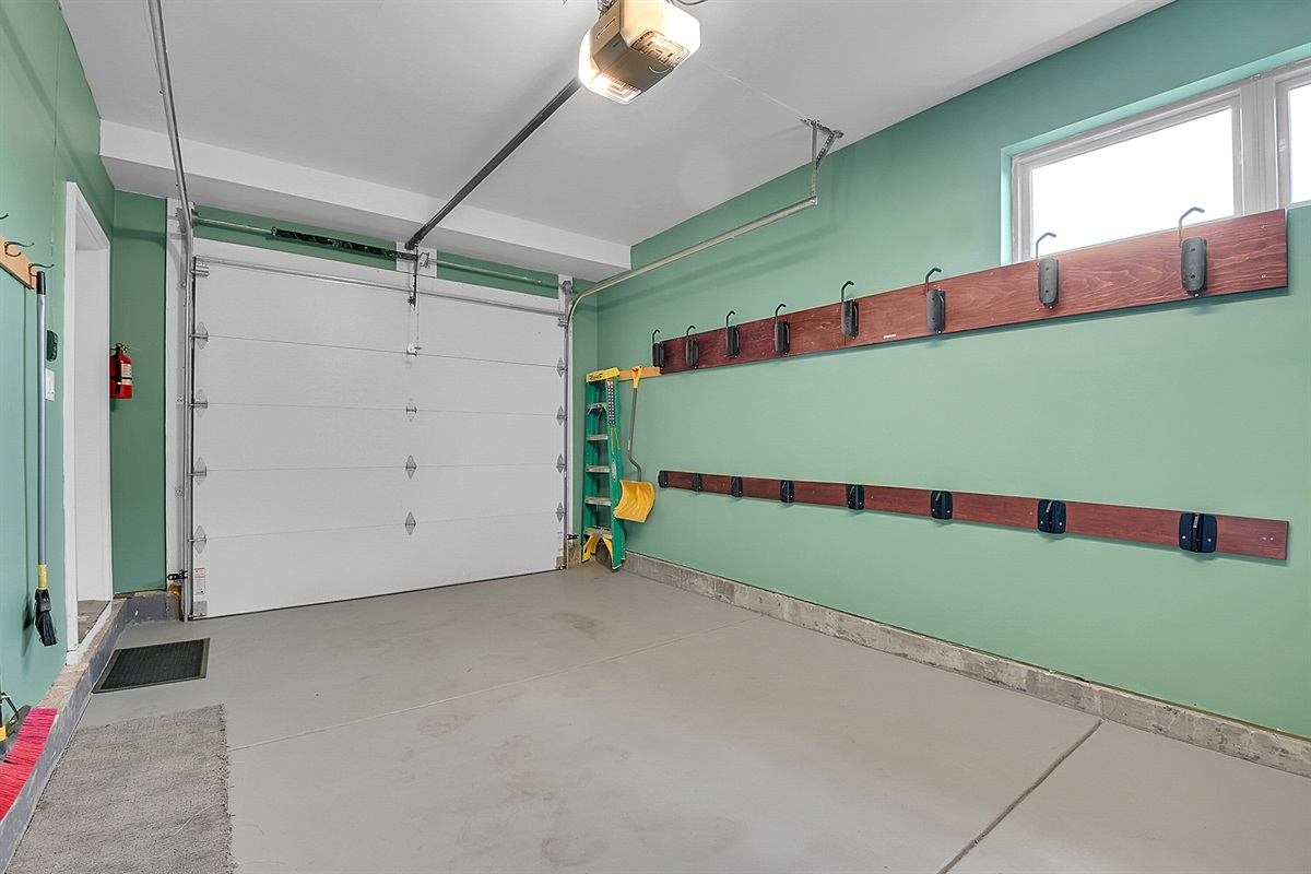 South Garage showing bike racks
