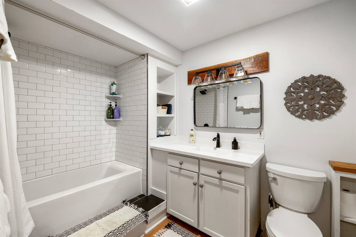 In law suite: Full Bath - Modern remodel with all amenities