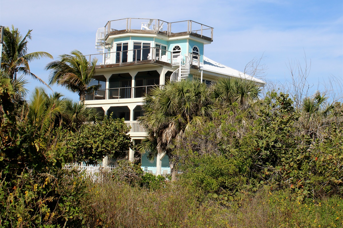 North Captiva's famous Compass Rose