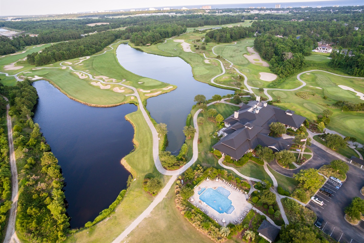 Ariel View Barefoot Landing