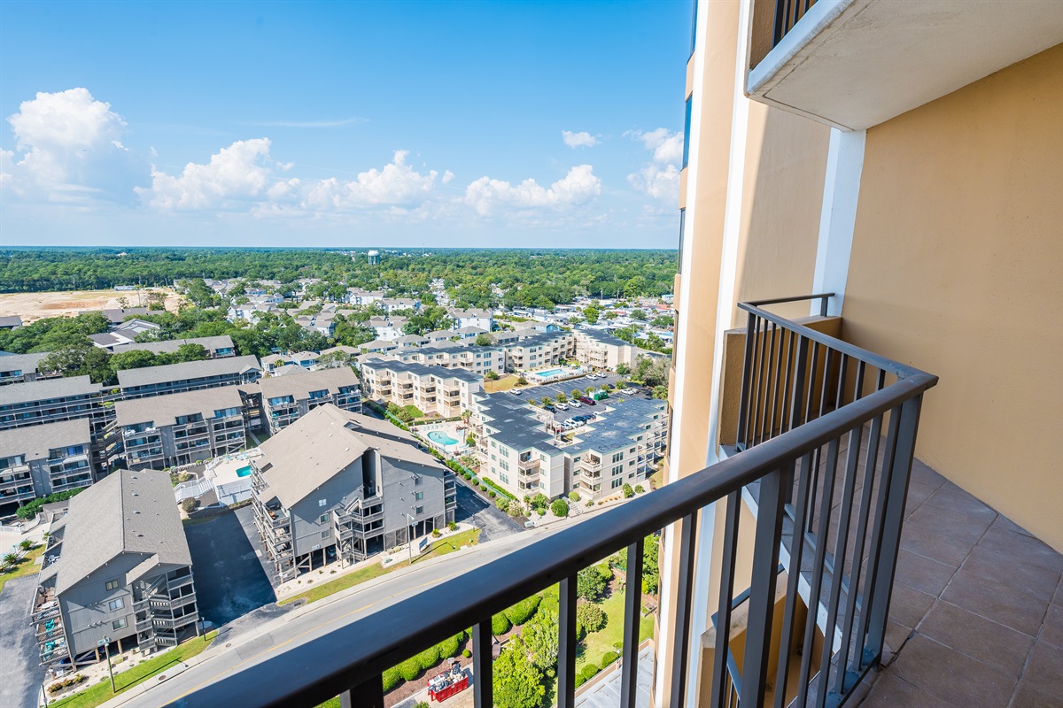 Balcony with Amazing Views
