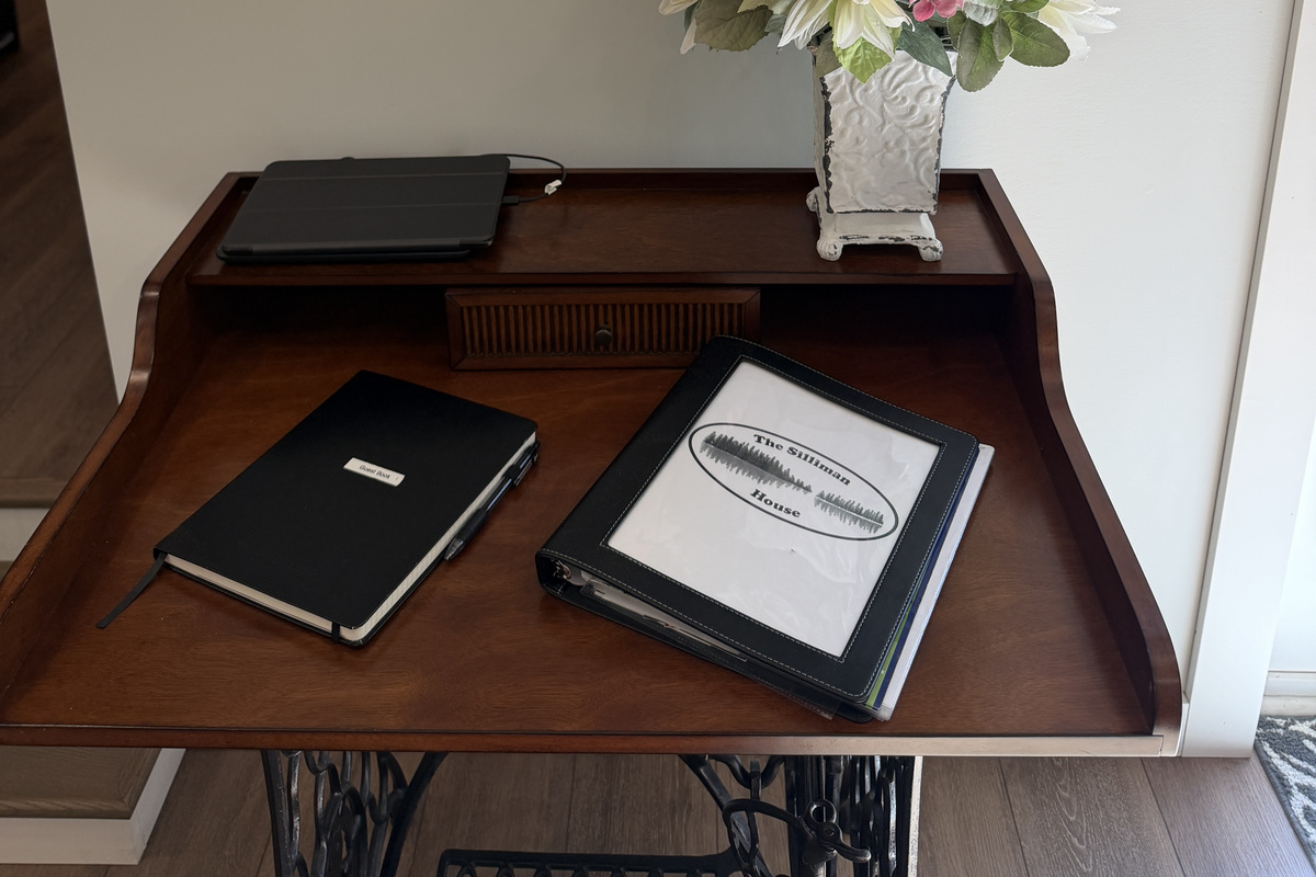 Command central for your stay at The Silliman House
