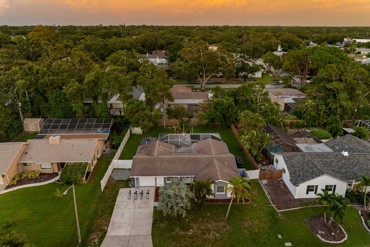 Aerial View of the Neighborhood